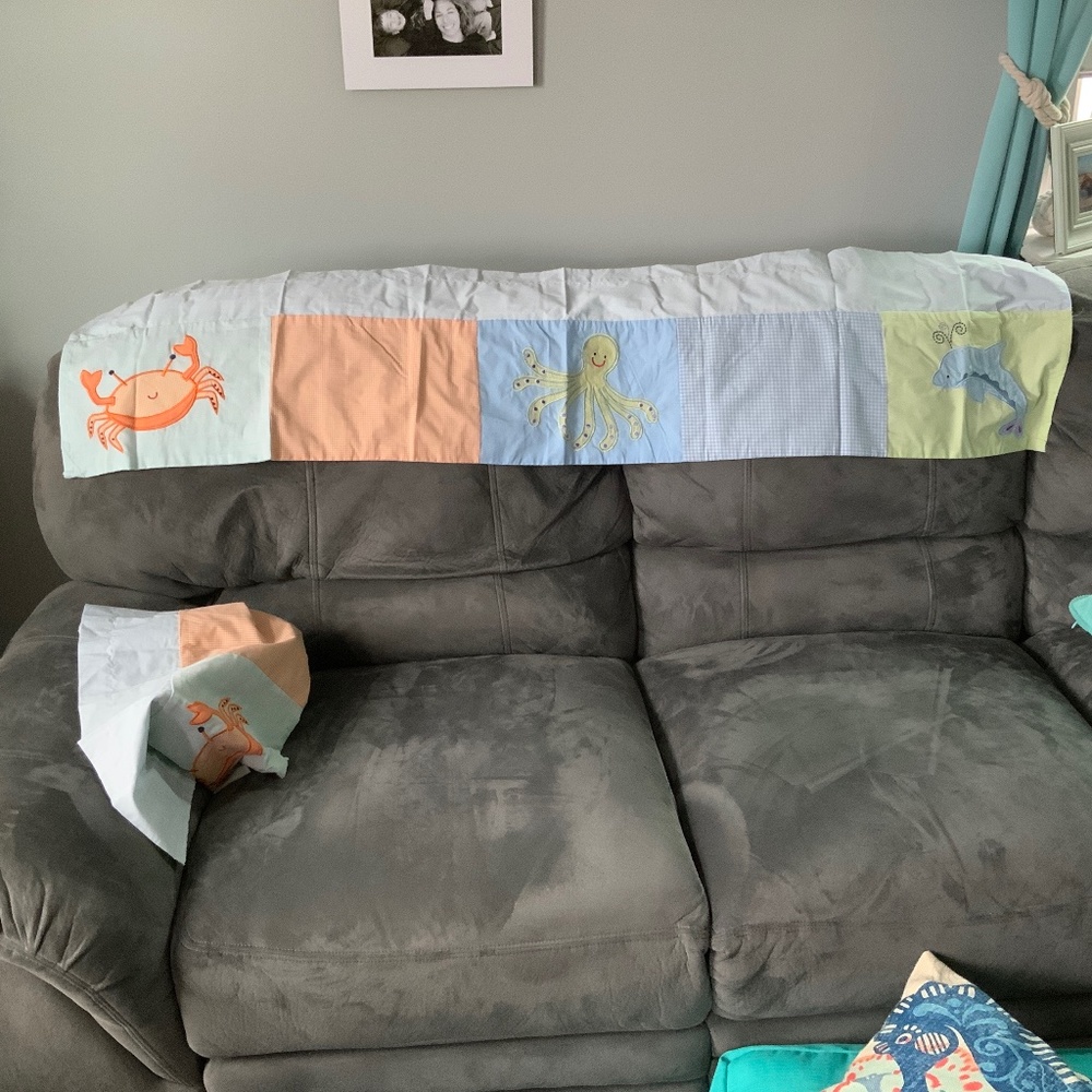 Tiddliwinks Nursery Under The Sea Valance Set